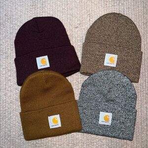 4-PACK Carhartt Beanies